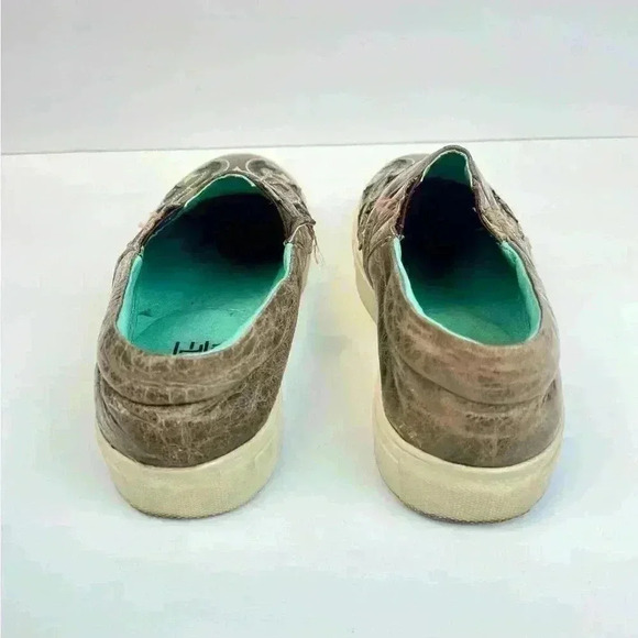 Corral E1560 Women’s Embroidery Brown & Black Inlay Sneaker E1560 Size 7.5 - Picture 7 of 9